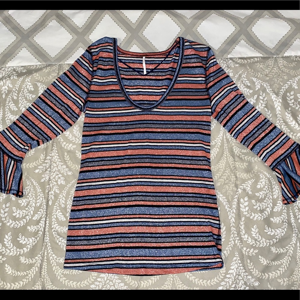 🌸4 for $20🌸 A Cute Fall Striped Shirt